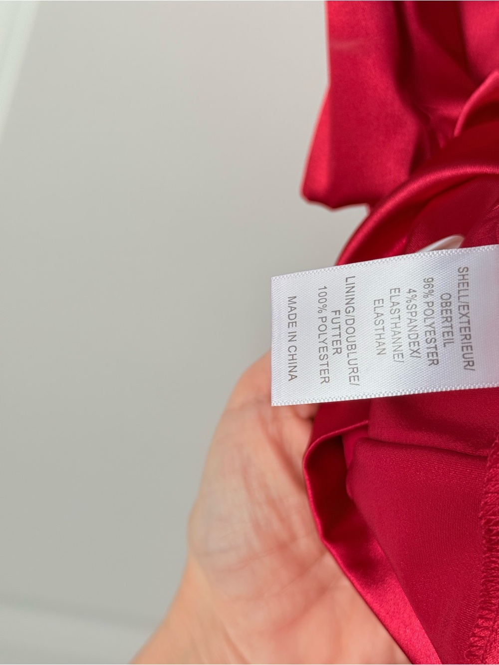 Adrianna Papell Hot Pink Satin Ruched Mini Dress - Picture 5 of 11